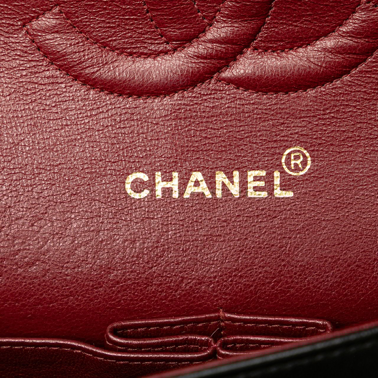 Chanel Medium Classic Lambskin Double Flap Zwart
