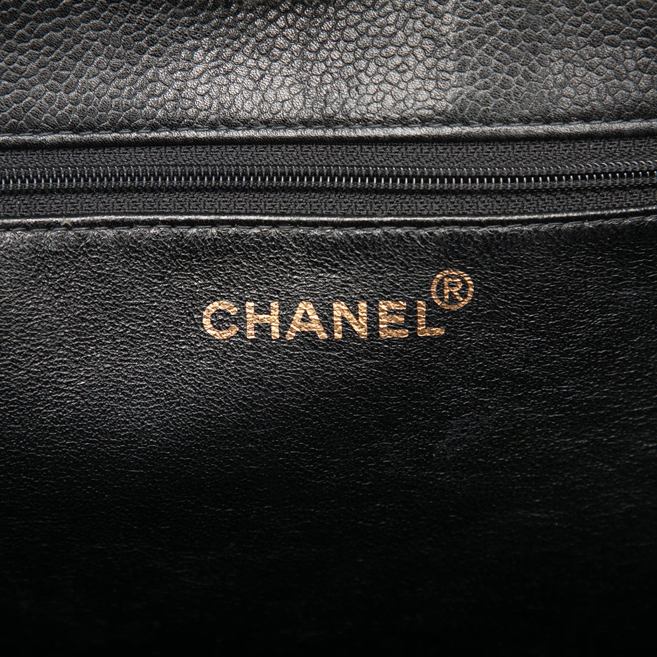 Chanel CC Caviar Tote Zwart