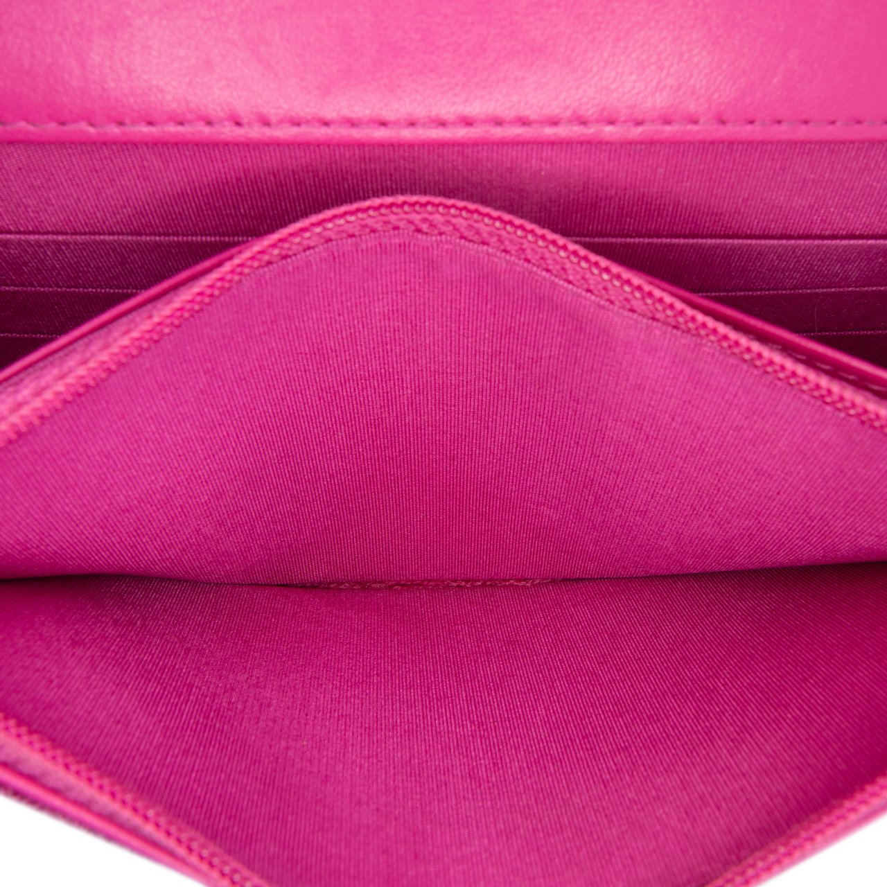 Chanel Tweed 19 Wallet On Chain Roze