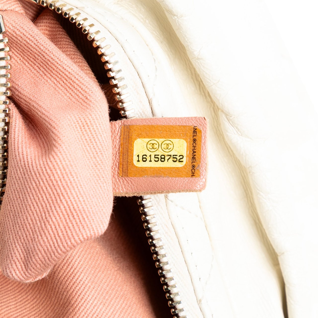 Chanel Quilted Calfskin Midnight Swim Baluchon Bag Wit