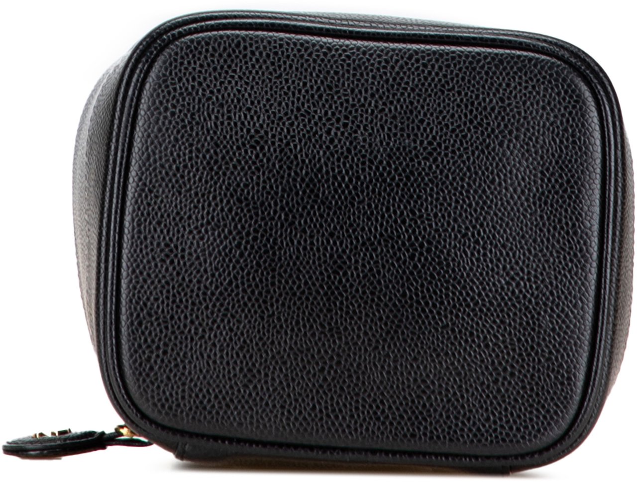 Chanel CC Caviar Vanity Bag Zwart