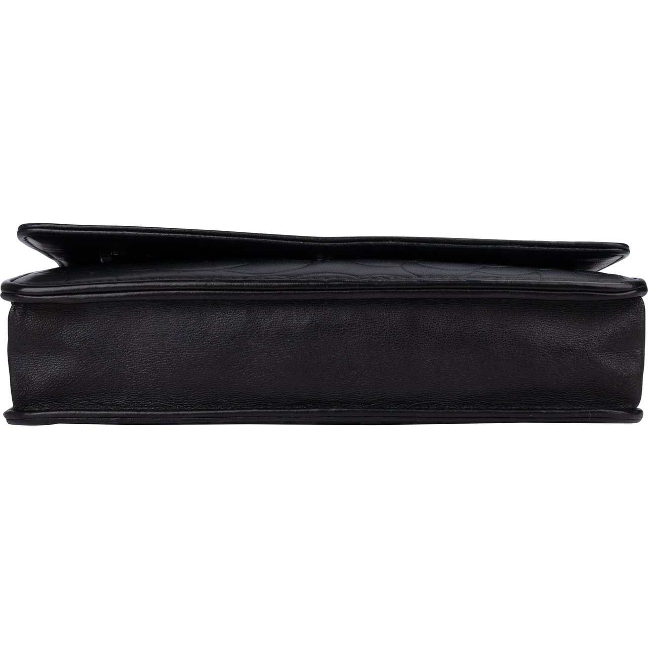 Chanel Chanel Black Camelia Wallet On Chain Crossbody Bag Zwart