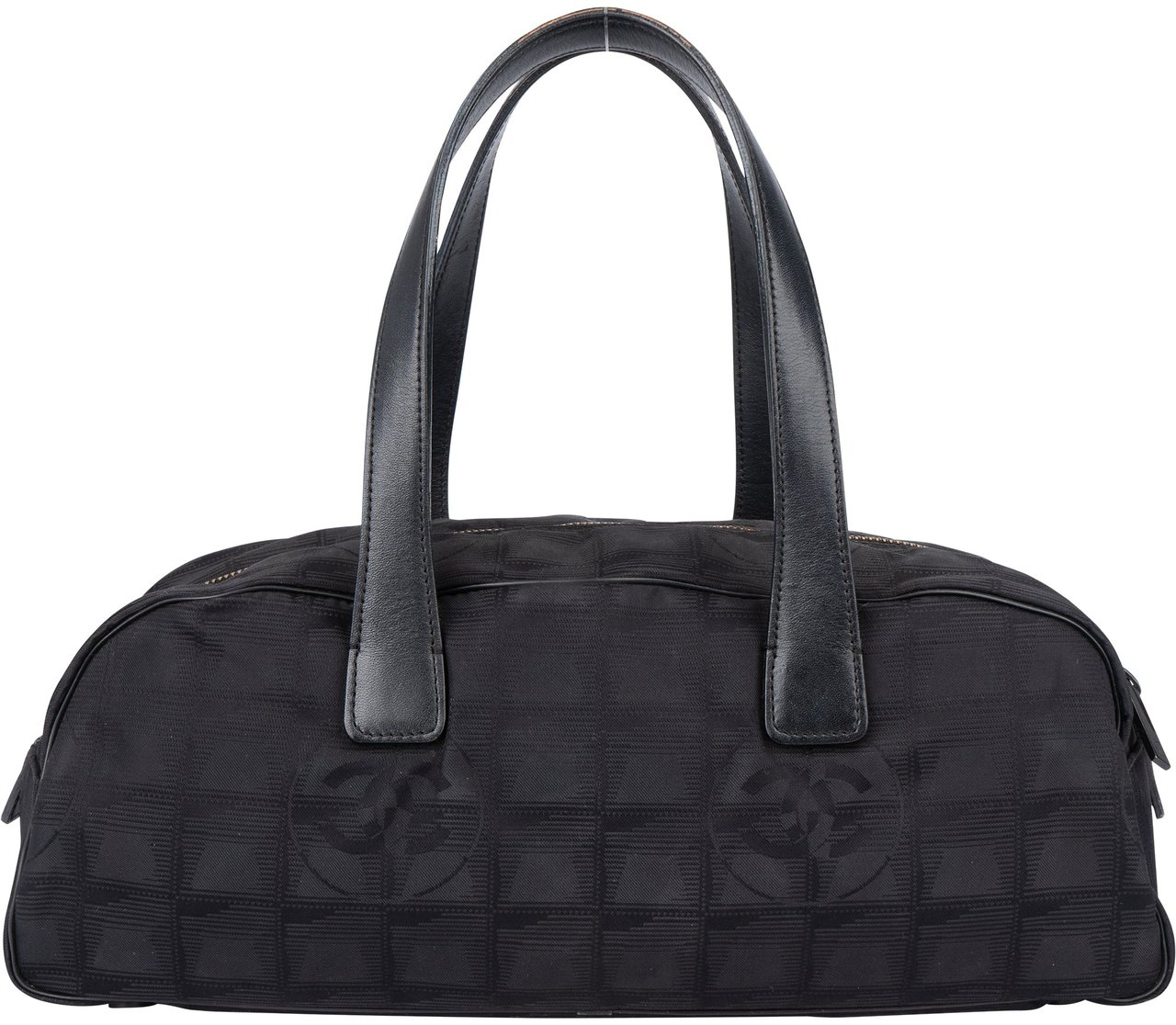 Chanel Chanel Travel Line Monogram Handbag Zwart