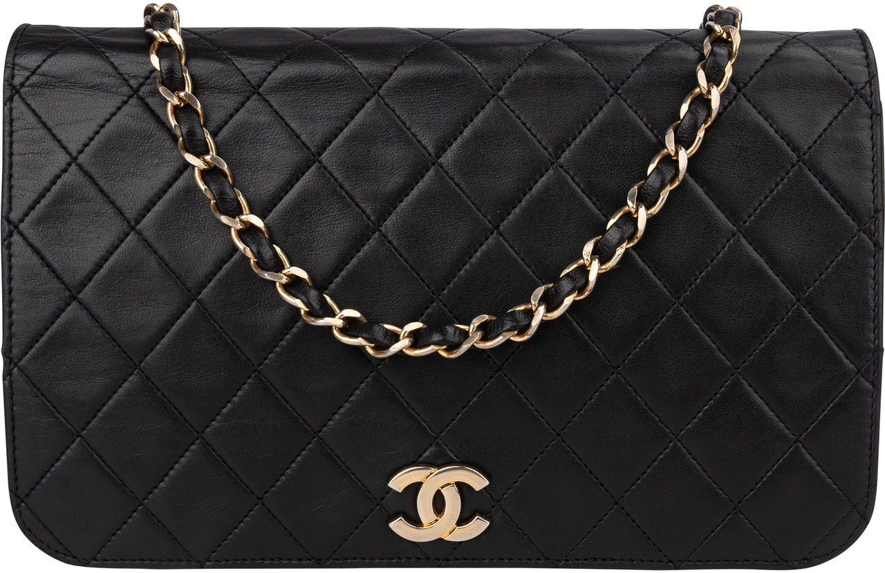 Chanel Chanel Quilted Lambskin Single Flap Shoulder Bag Divers