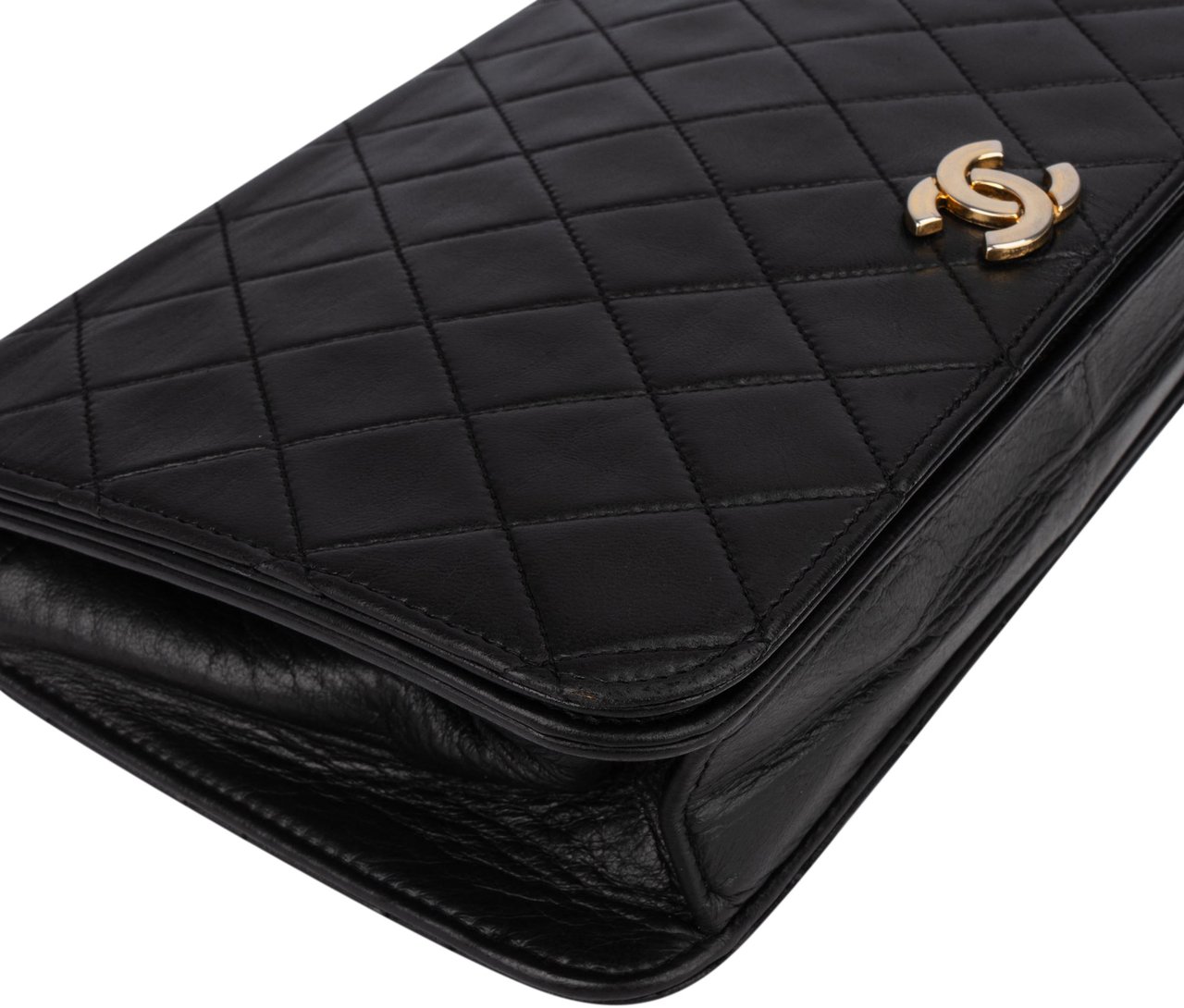 Chanel Chanel Quilted Lambskin Single Flap Shoulder Bag Divers