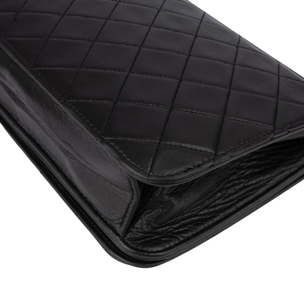 Chanel Chanel Quilted Lambskin Single Flap Shoulder Bag Divers