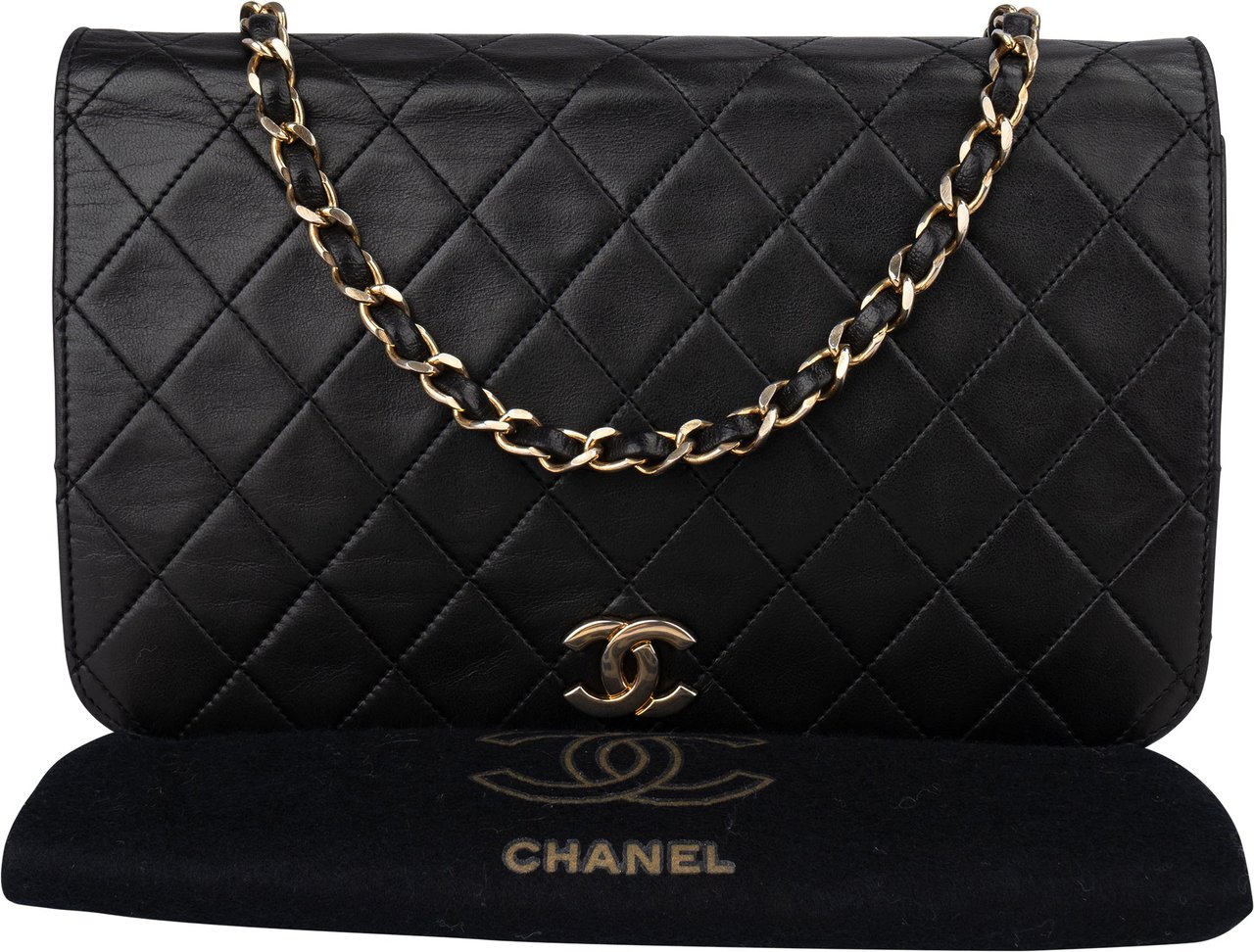 Chanel Chanel Quilted Lambskin Single Flap Shoulder Bag Divers