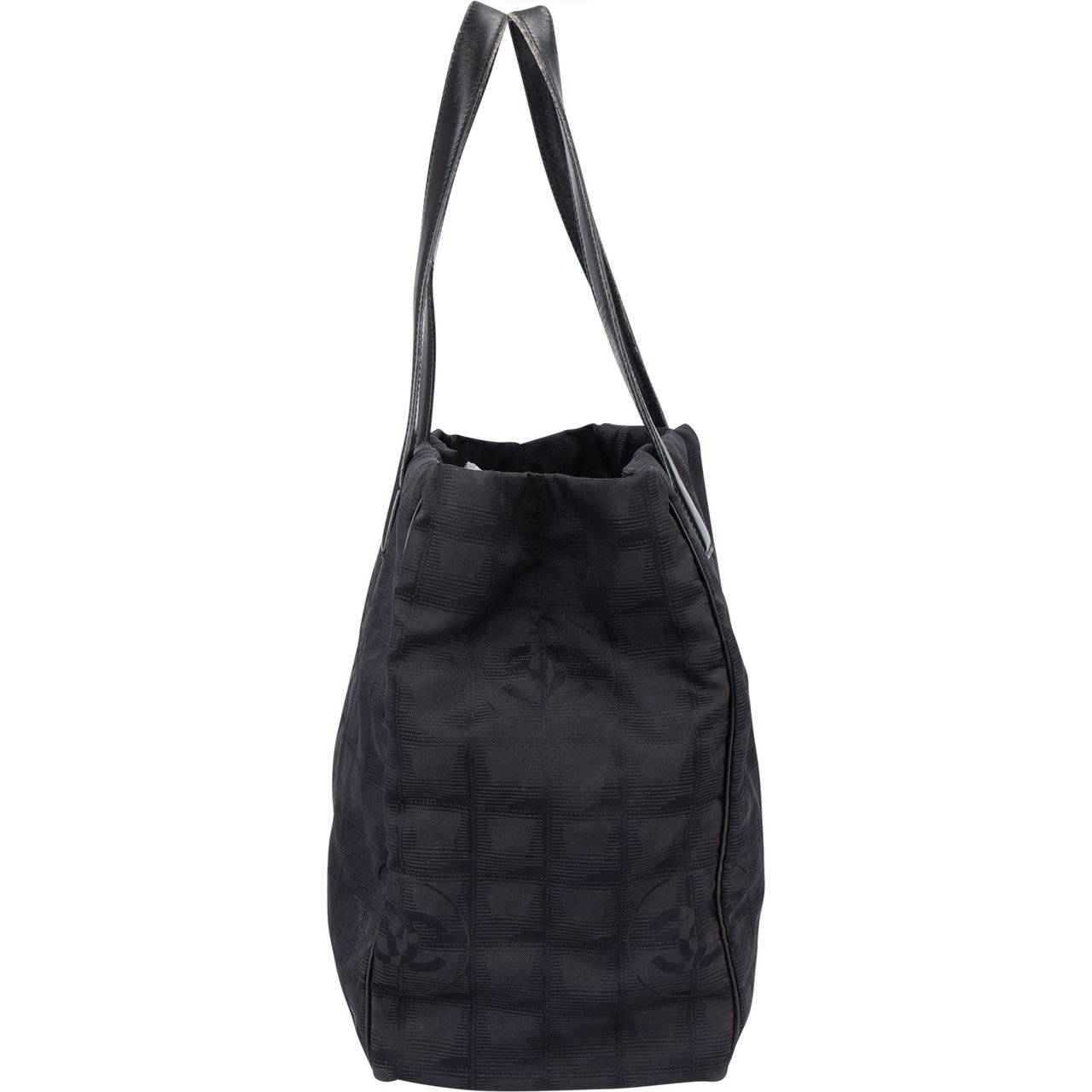 Chanel Chanel Travel Line Monogram Handbag Zwart
