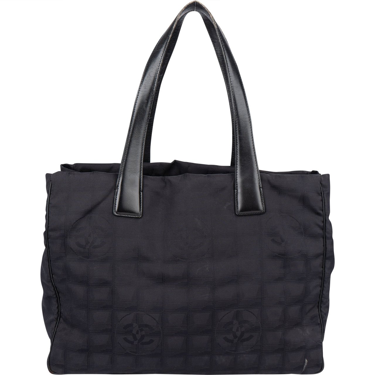 Chanel Chanel Travel Line Monogram Handbag Zwart