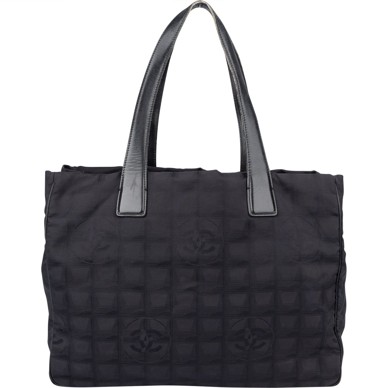 Chanel Chanel Travel Line Monogram Handbag Zwart