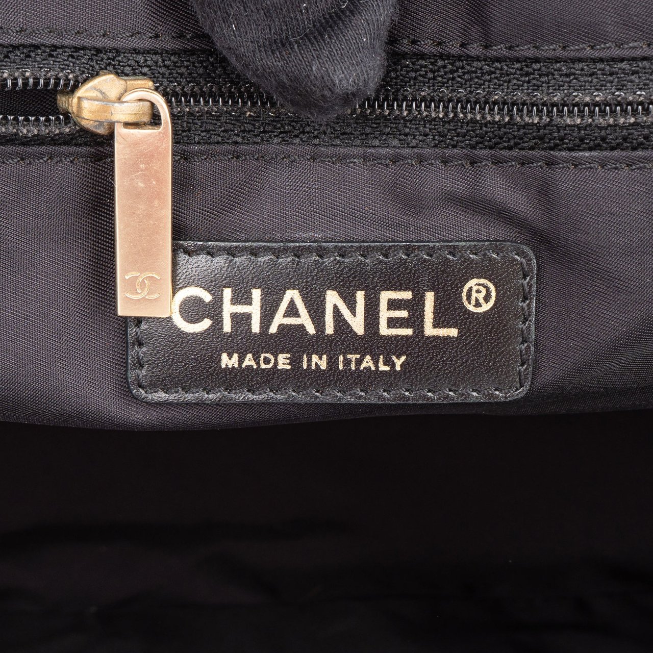Chanel Chanel Travel Line Monogram Handbag Zwart