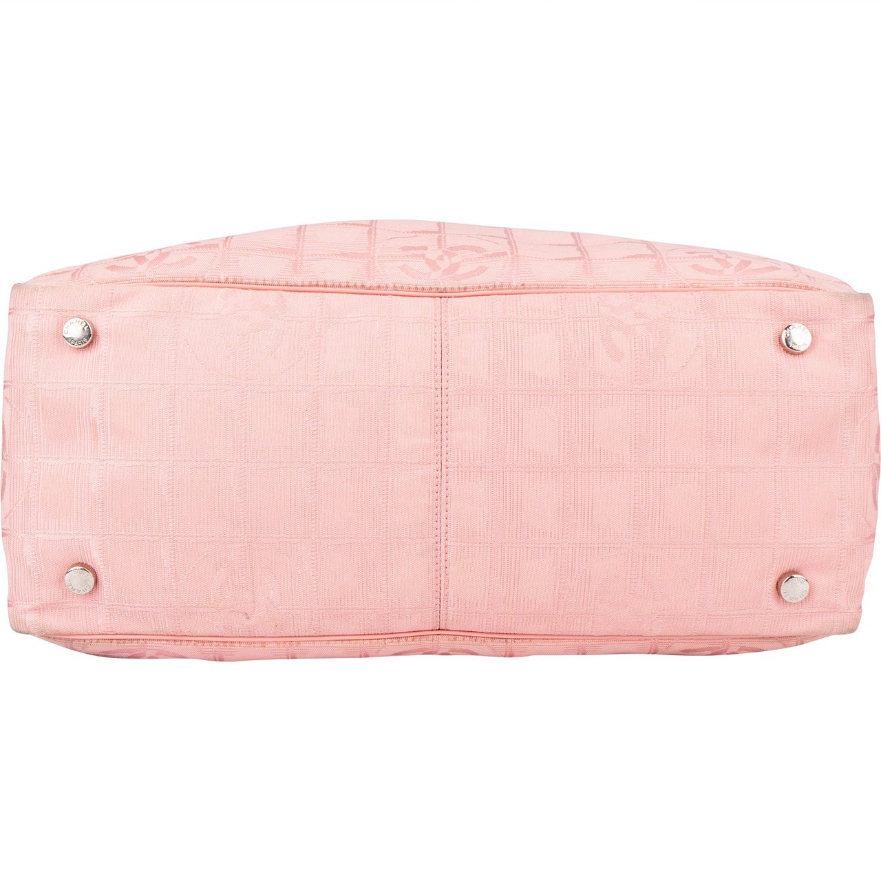 Chanel Chanel Travel Line Monogram Handbag Roze