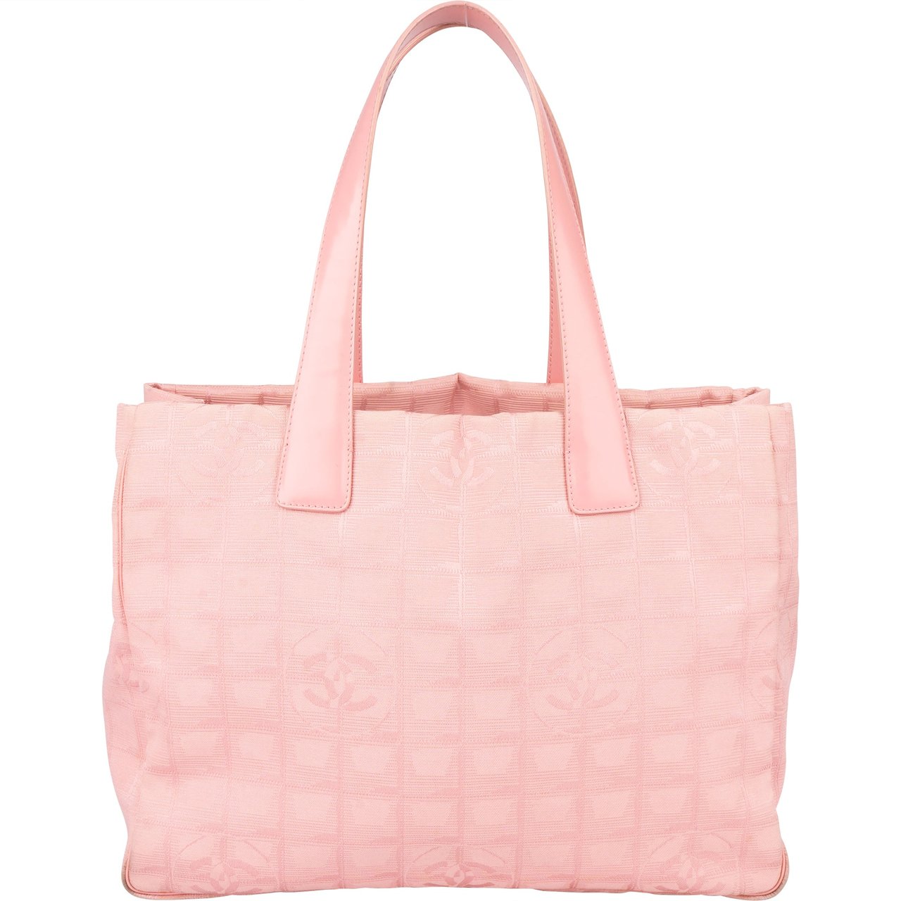 Chanel Chanel Travel Line Monogram Handbag Roze