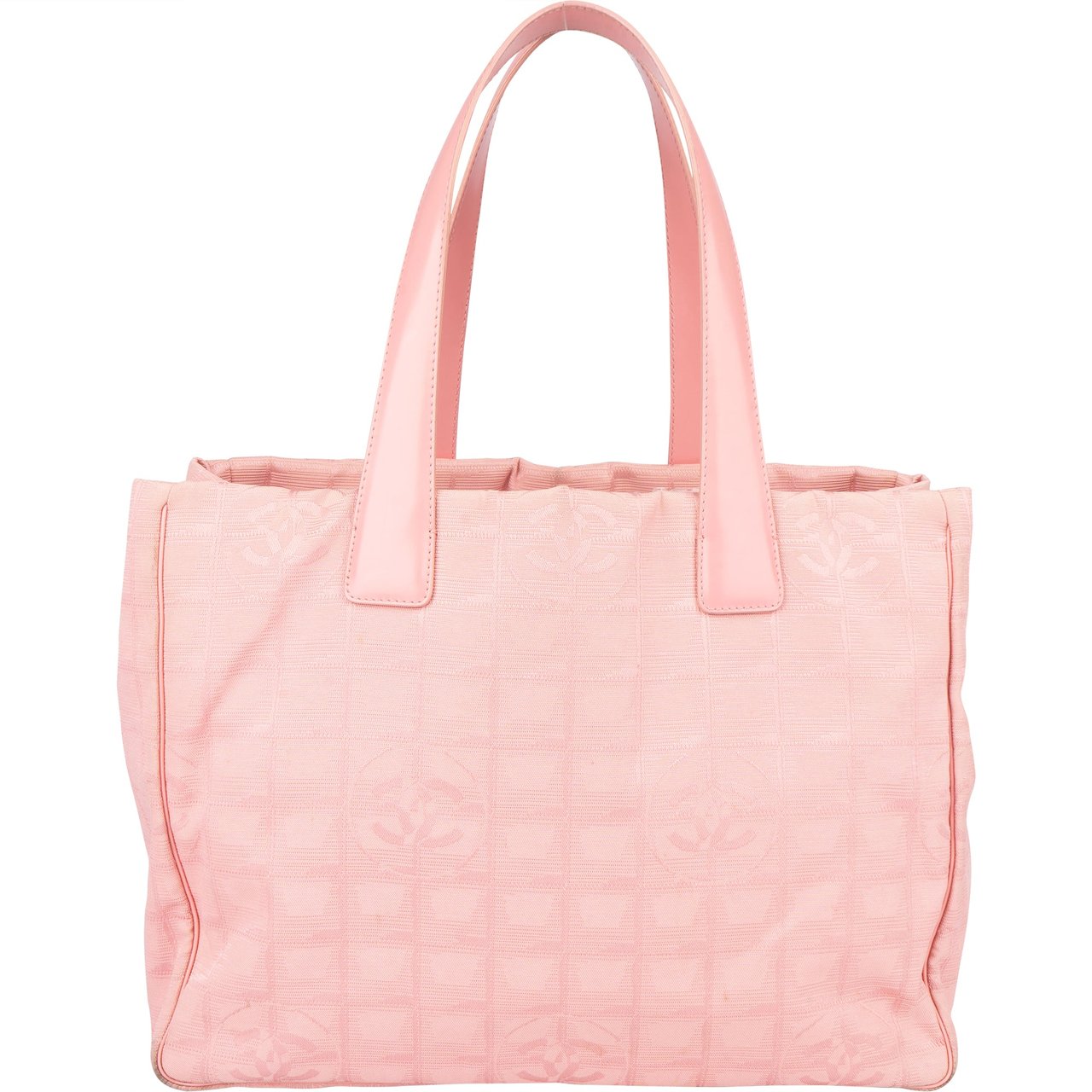 Chanel Chanel Travel Line Monogram Handbag Roze