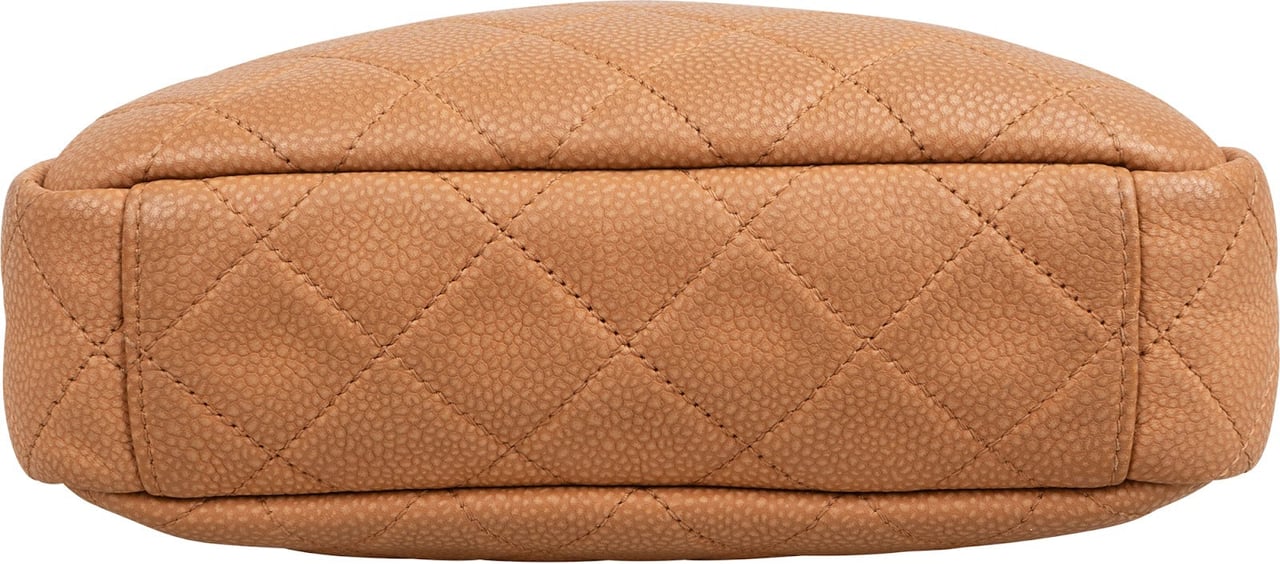 Chanel Quilted Caviar Leather Tassel Camera Crossbody Bag Bruin