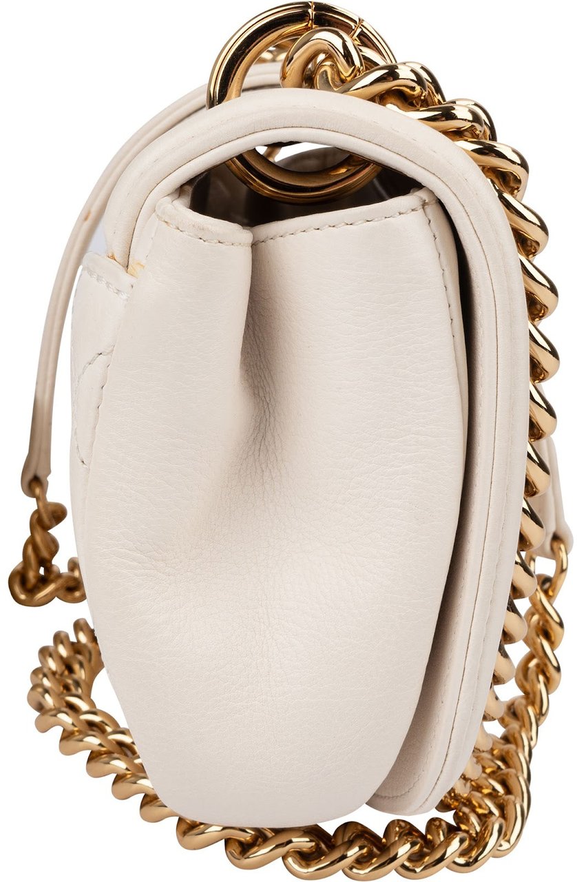 Chanel Quilted Calfskin Small Underline Single Flap Crossbody Bag Wit