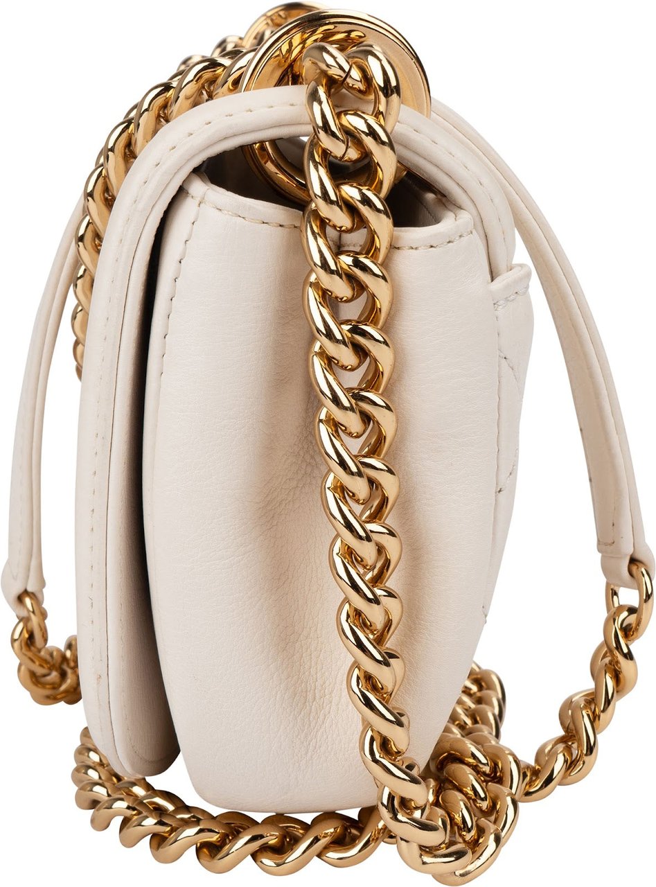 Chanel Quilted Calfskin Small Underline Single Flap Crossbody Bag Wit