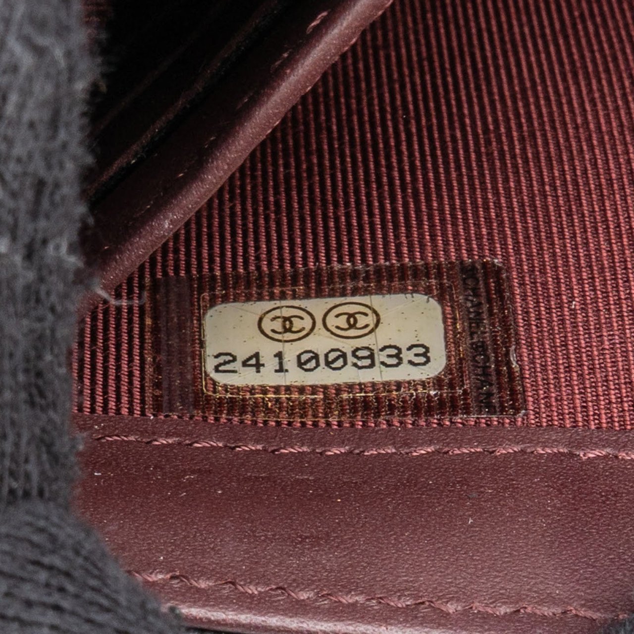 Chanel Caviar Leather Classic Flap Wallet Zwart