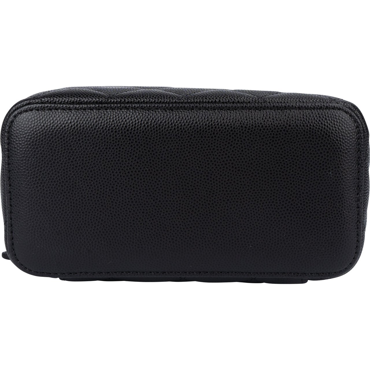 Chanel Chanel Quilted Caviar Leather CC Vanity Crossbody Bag Zwart