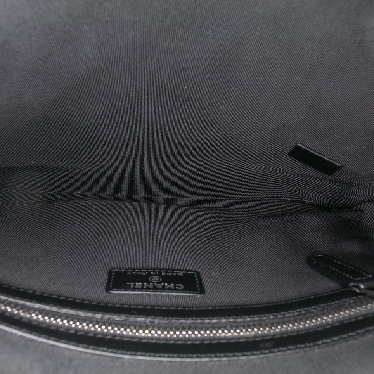 Chanel Medium Tweed and Calfskin Gabrielle O Case Clutch Blauw