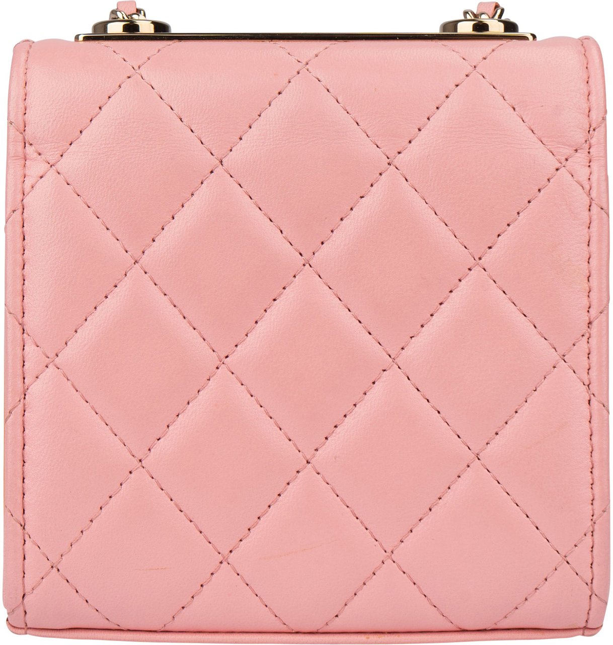 Chanel Chanel Quilted Lambskin Mini Trendy Single Flap Crossbody Bag Roze