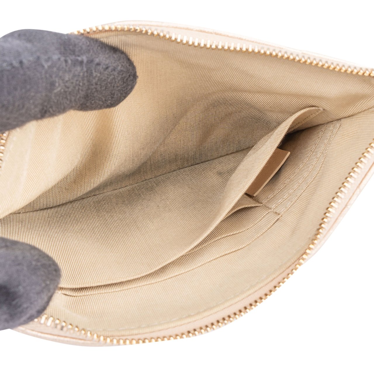Chanel Chanel Golden Quilted Lambskin Clutch Divers