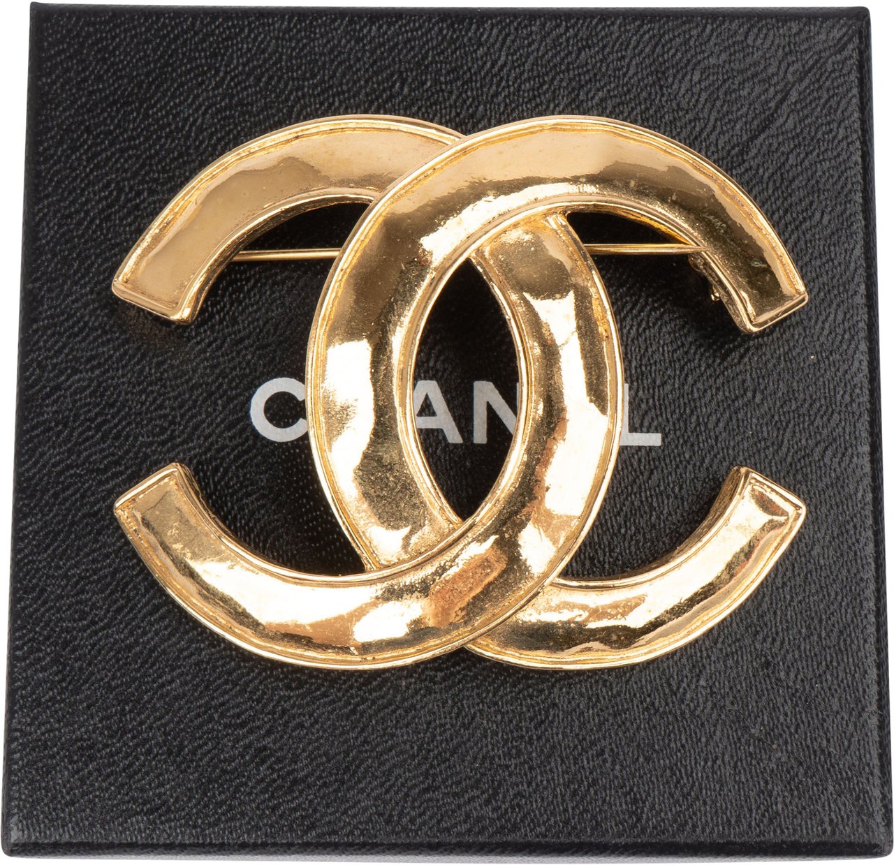 Chanel Chanel Big Golden CC Brooch Divers