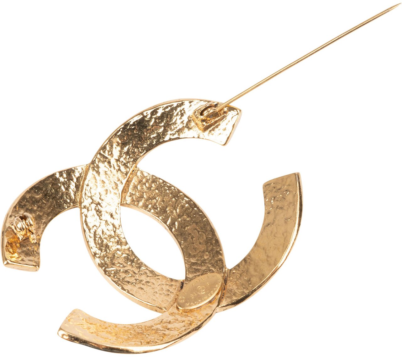 Chanel Chanel Big Golden CC Brooch Divers