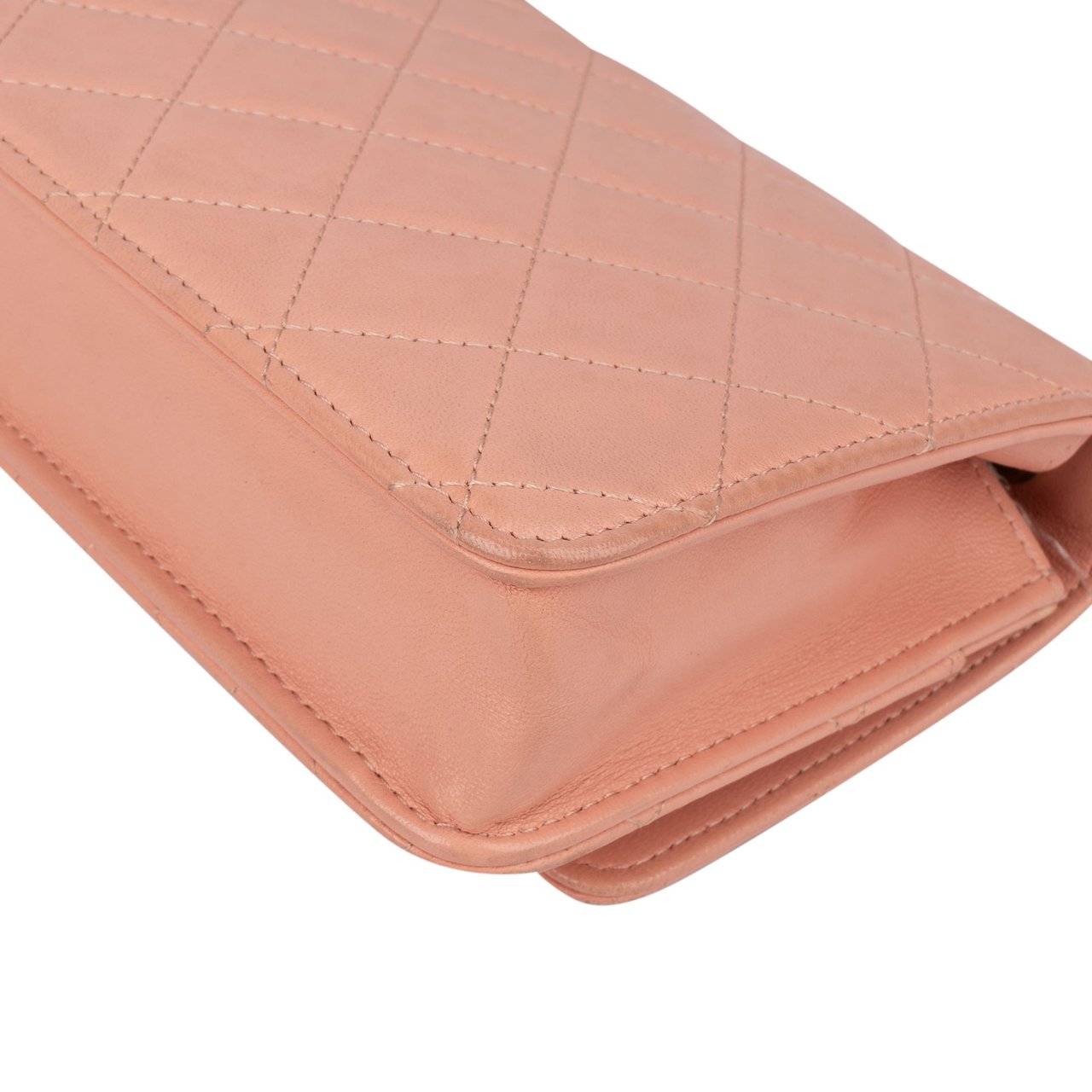Chanel Chanel Quilted Lambskin Trendy CC Wallet On Chain Crossbody Bag Roze