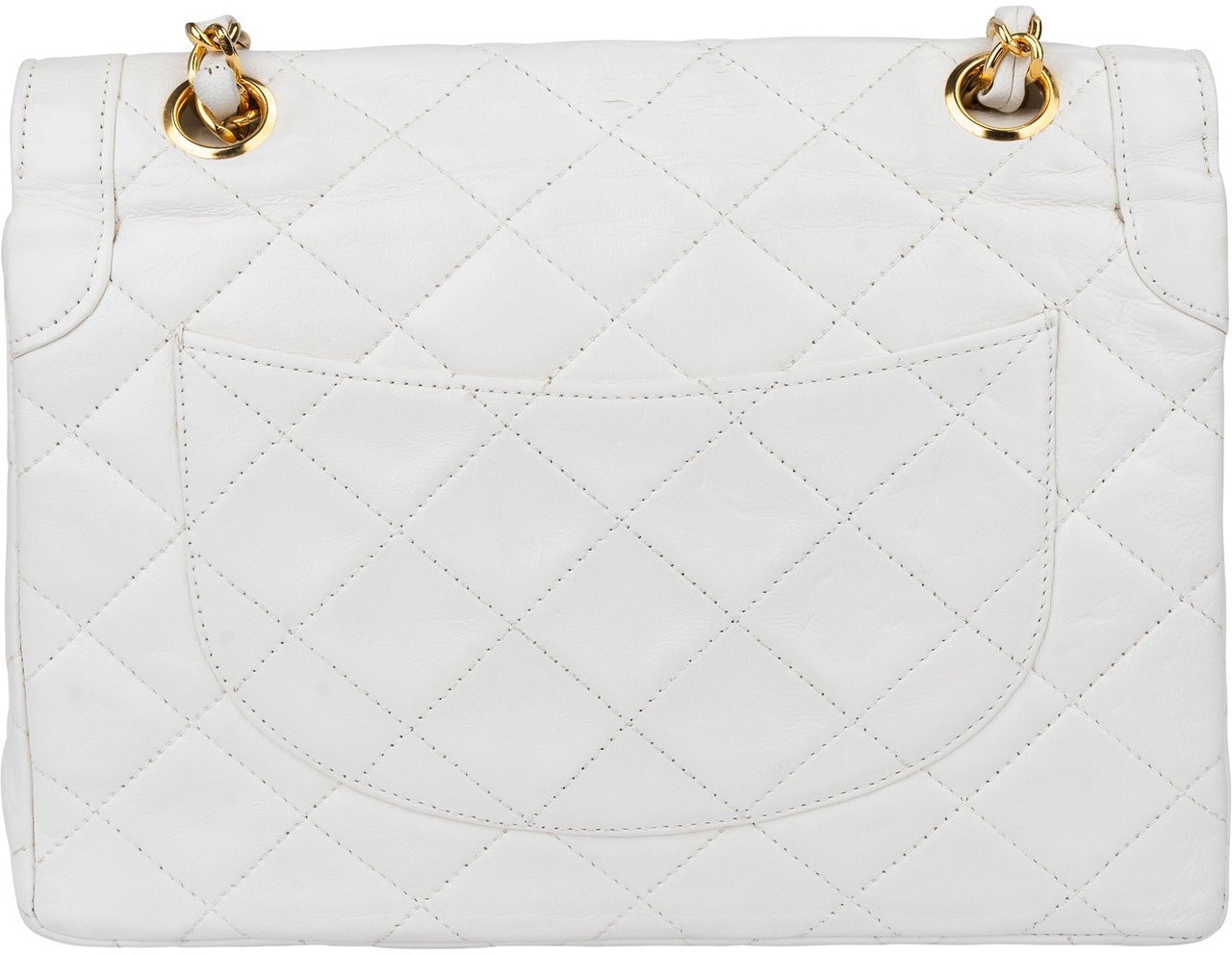 Chanel Chanel Quilted Lambskin Bicolor Double Flap Crossbody Bag Divers