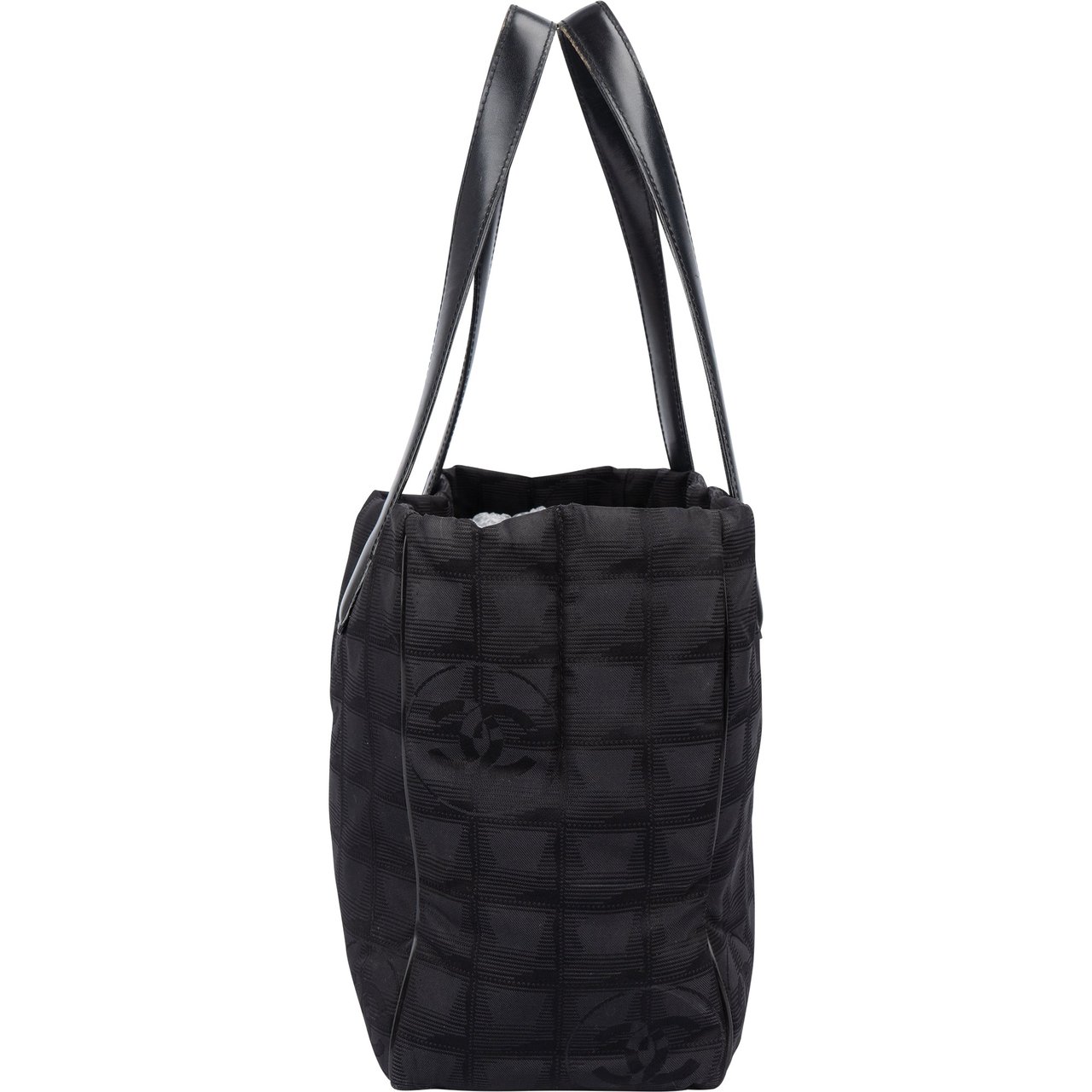 Chanel Chanel Travel Line Monogram Handbag Zwart