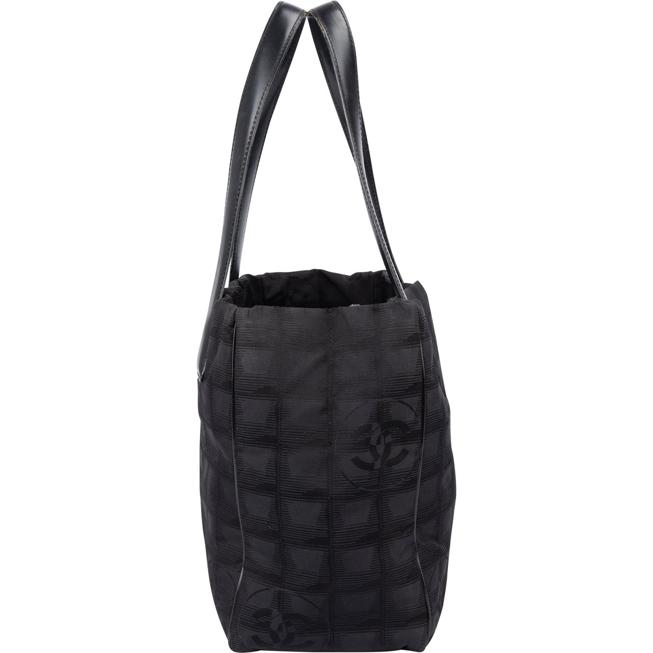 Chanel Chanel Travel Line Monogram Handbag Zwart