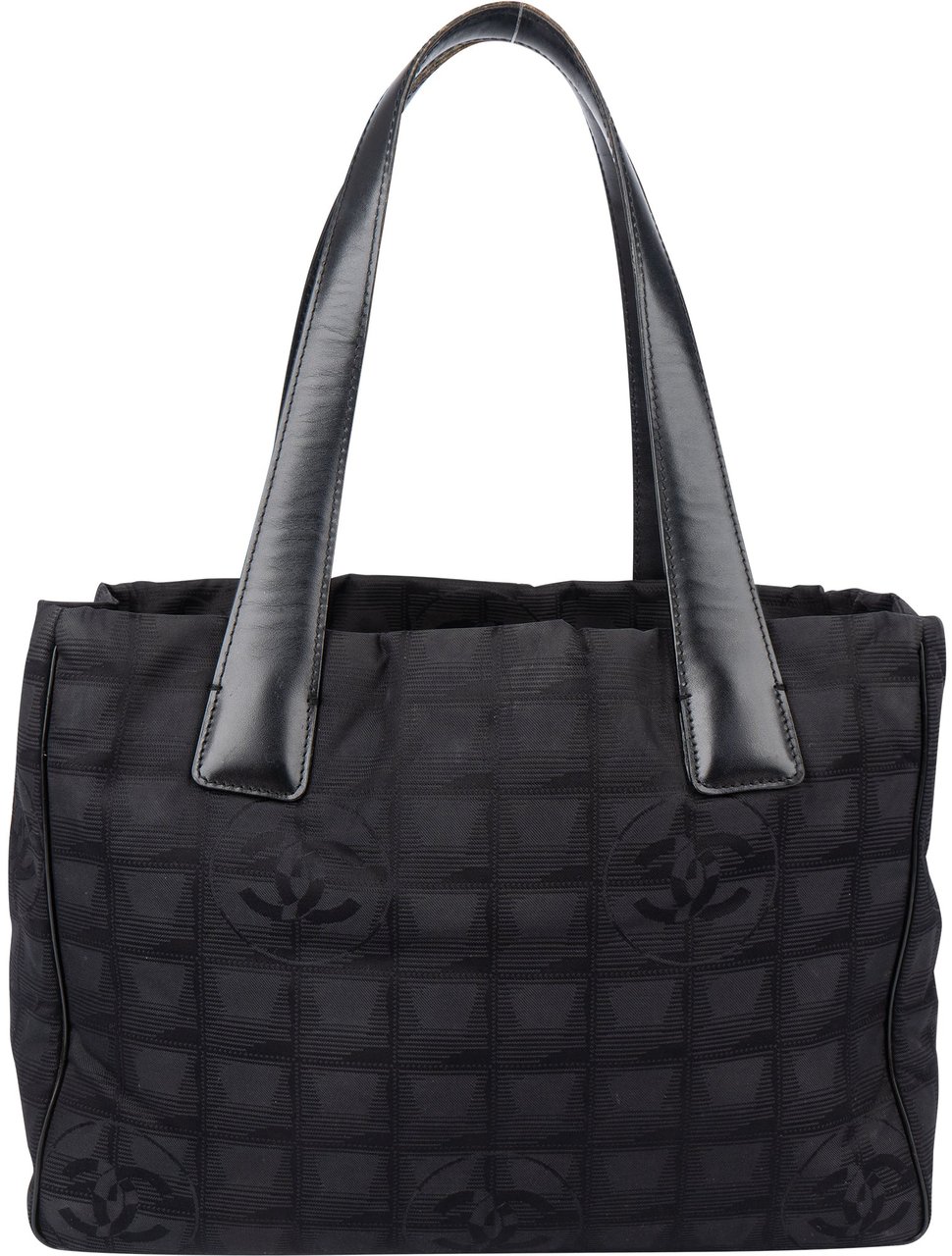 Chanel Chanel Travel Line Monogram Handbag Zwart