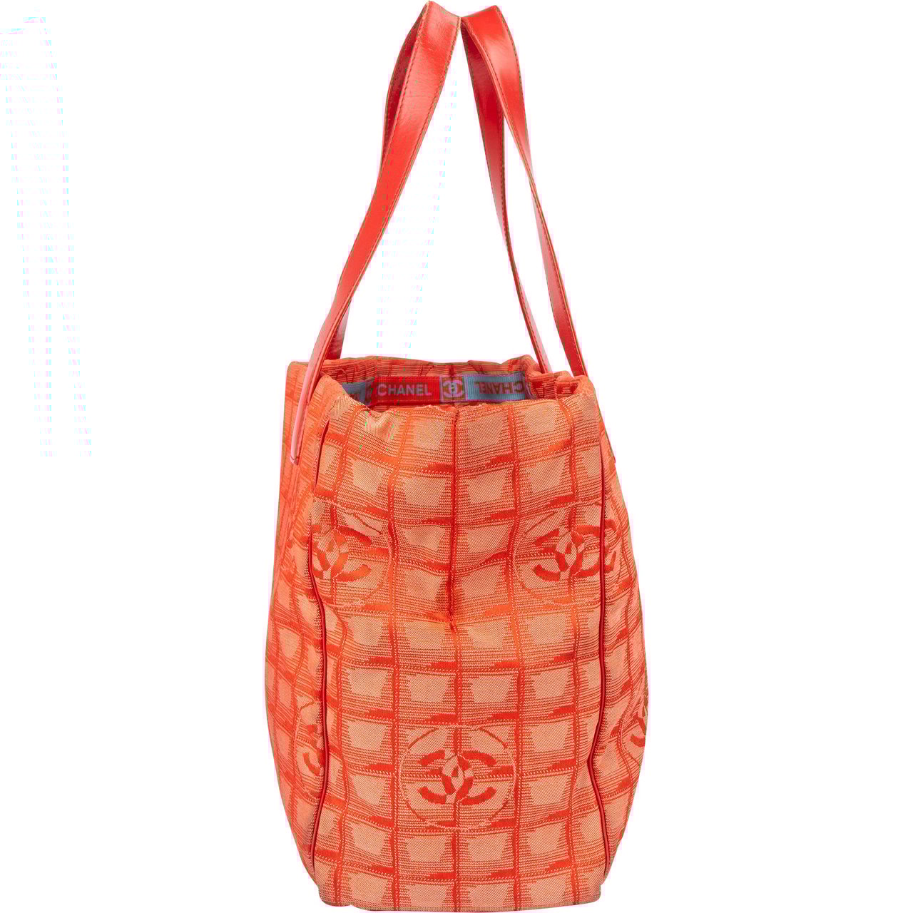 Chanel Chanel Travel Line Monogram Handbag Rood