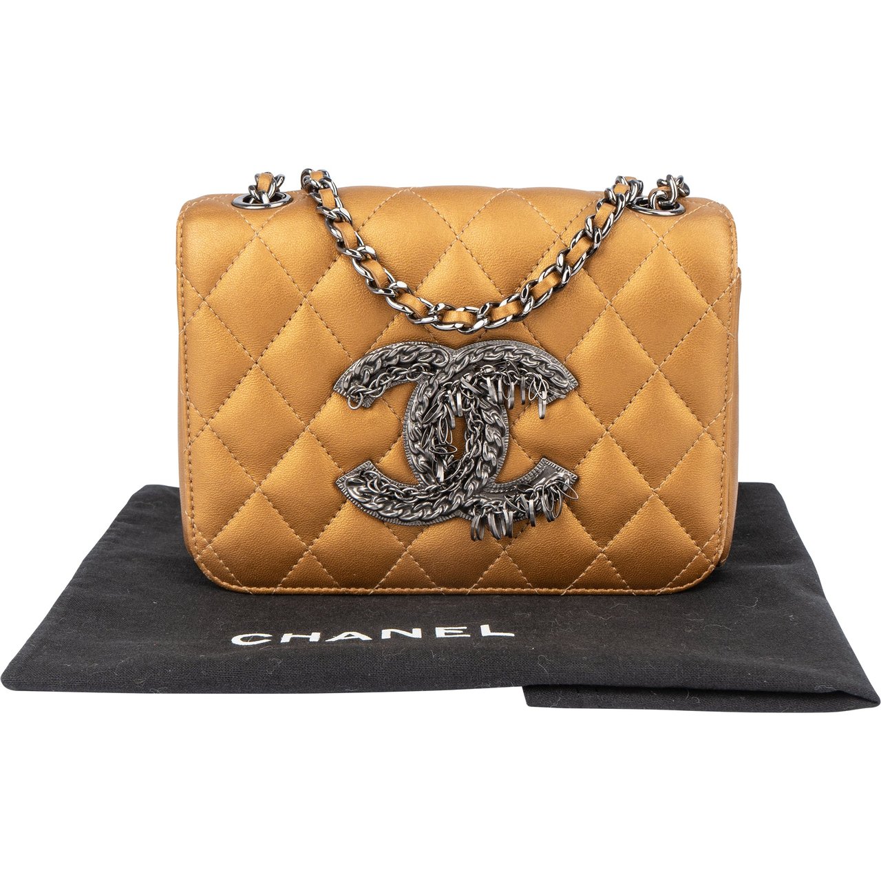 Chanel Chanel Limited Quillted Lambskin Single Flap Crossbody Bag Divers