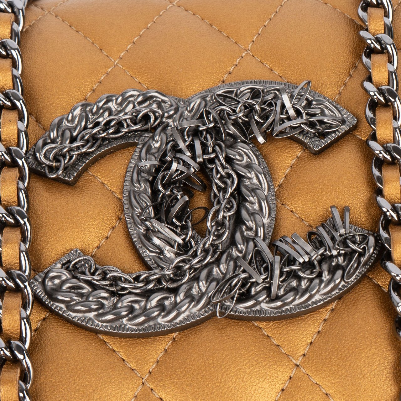 Chanel Chanel Limited Quillted Lambskin Single Flap Crossbody Bag Divers