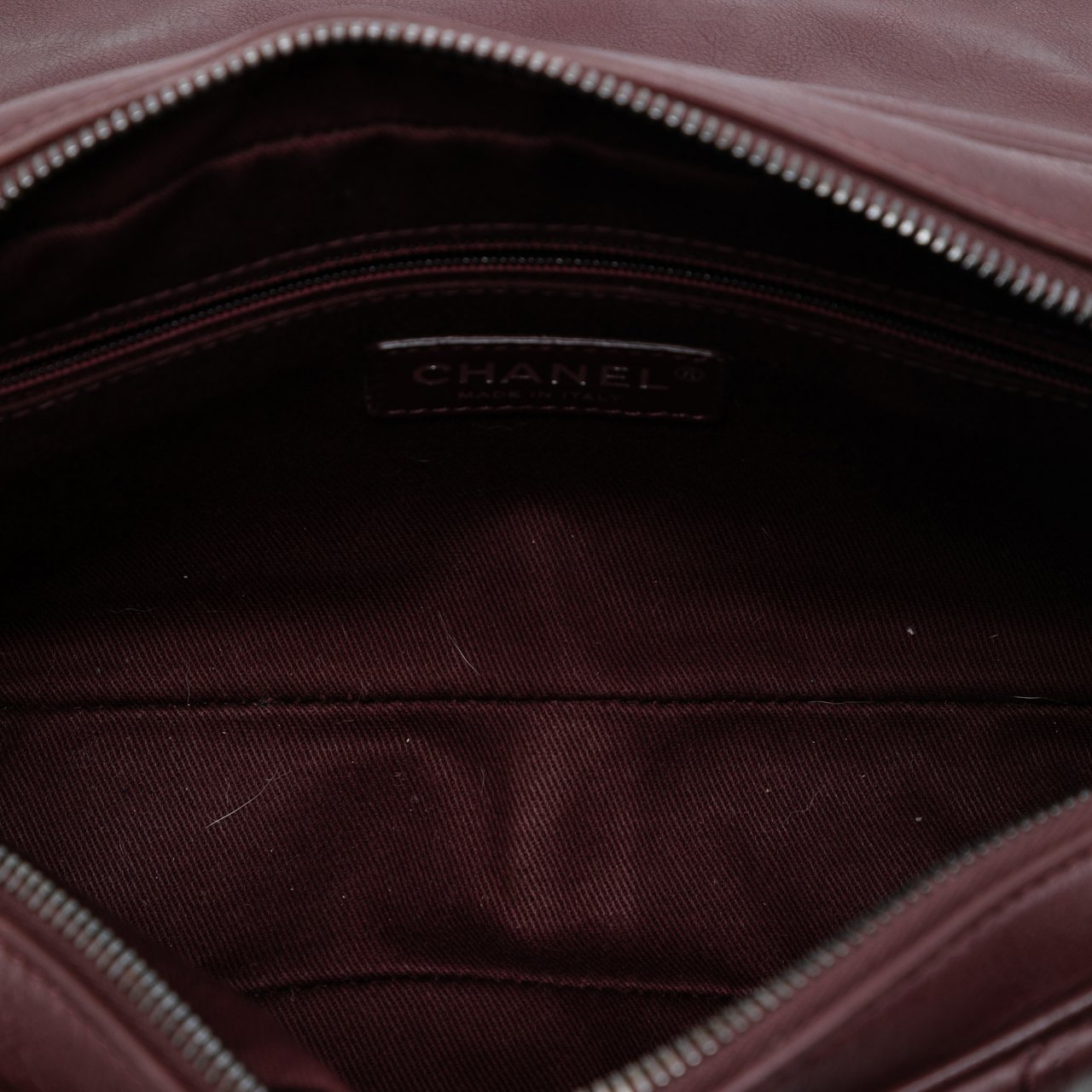 Chanel Paris Edinburgh Medium Calfskin Coco Sporran Flap Rood