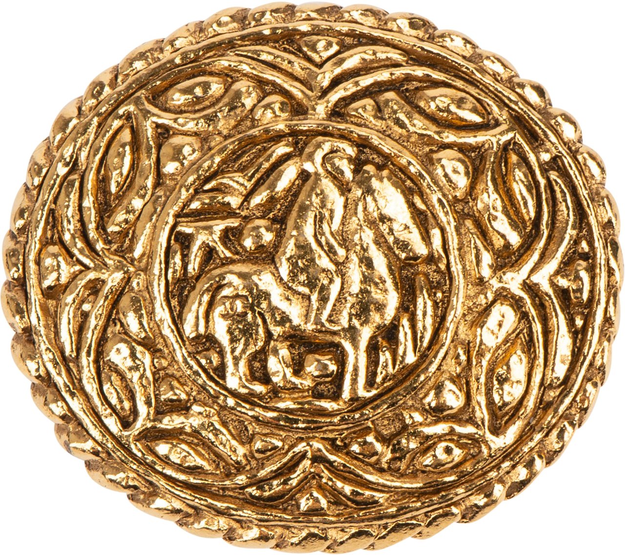 Chanel Chanel Golden Horse Brooch Divers