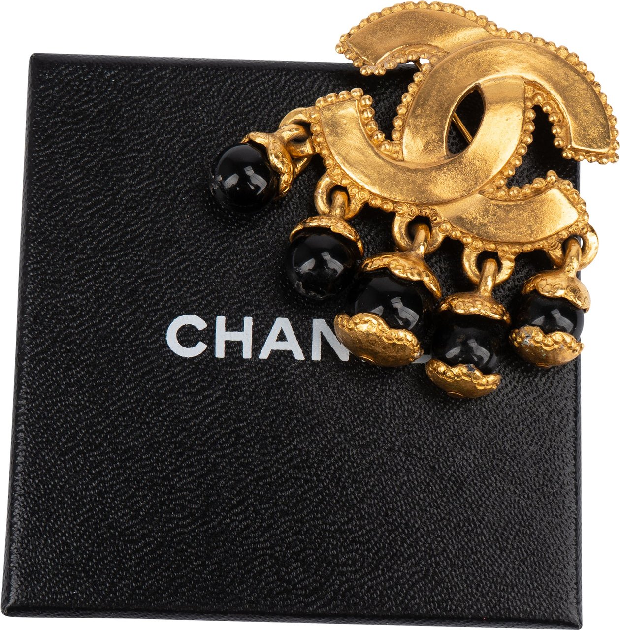 Chanel Chanel Golden Balls CC Brooch Divers