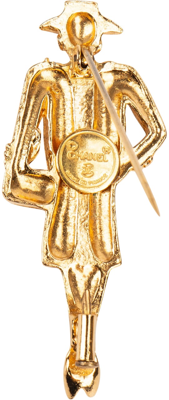 Chanel Chanel Golden Coco Brooch Divers