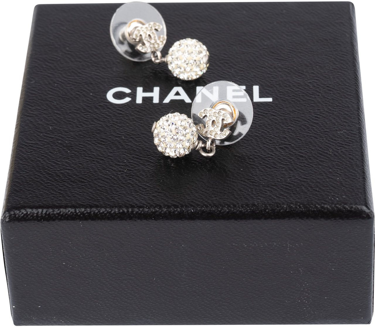 Chanel Chanel Crystal CC Earrings Divers