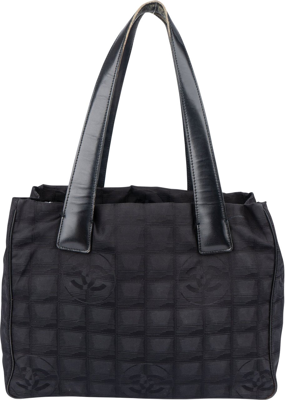 Chanel Chanel Travel Line Monogram Handbag Zwart