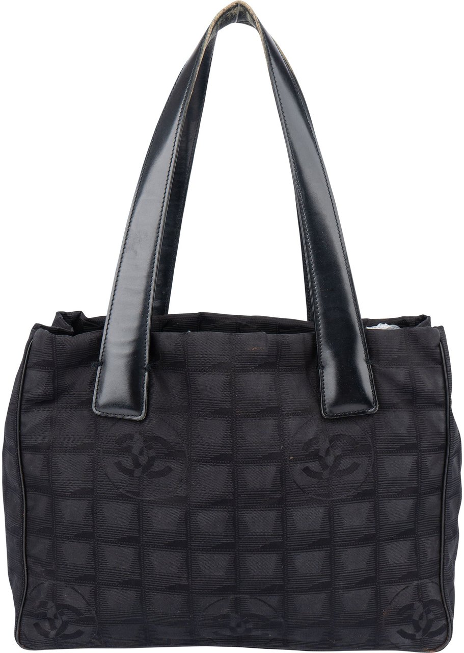 Chanel Chanel Travel Line Monogram Handbag Zwart