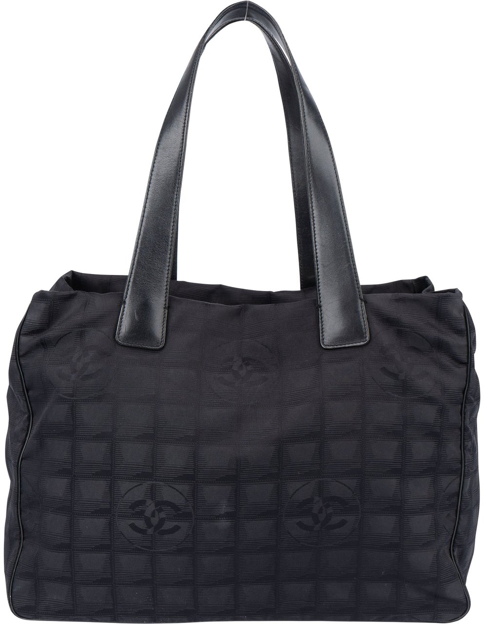 Chanel Chanel Travel Line Monogram Handbag Zwart