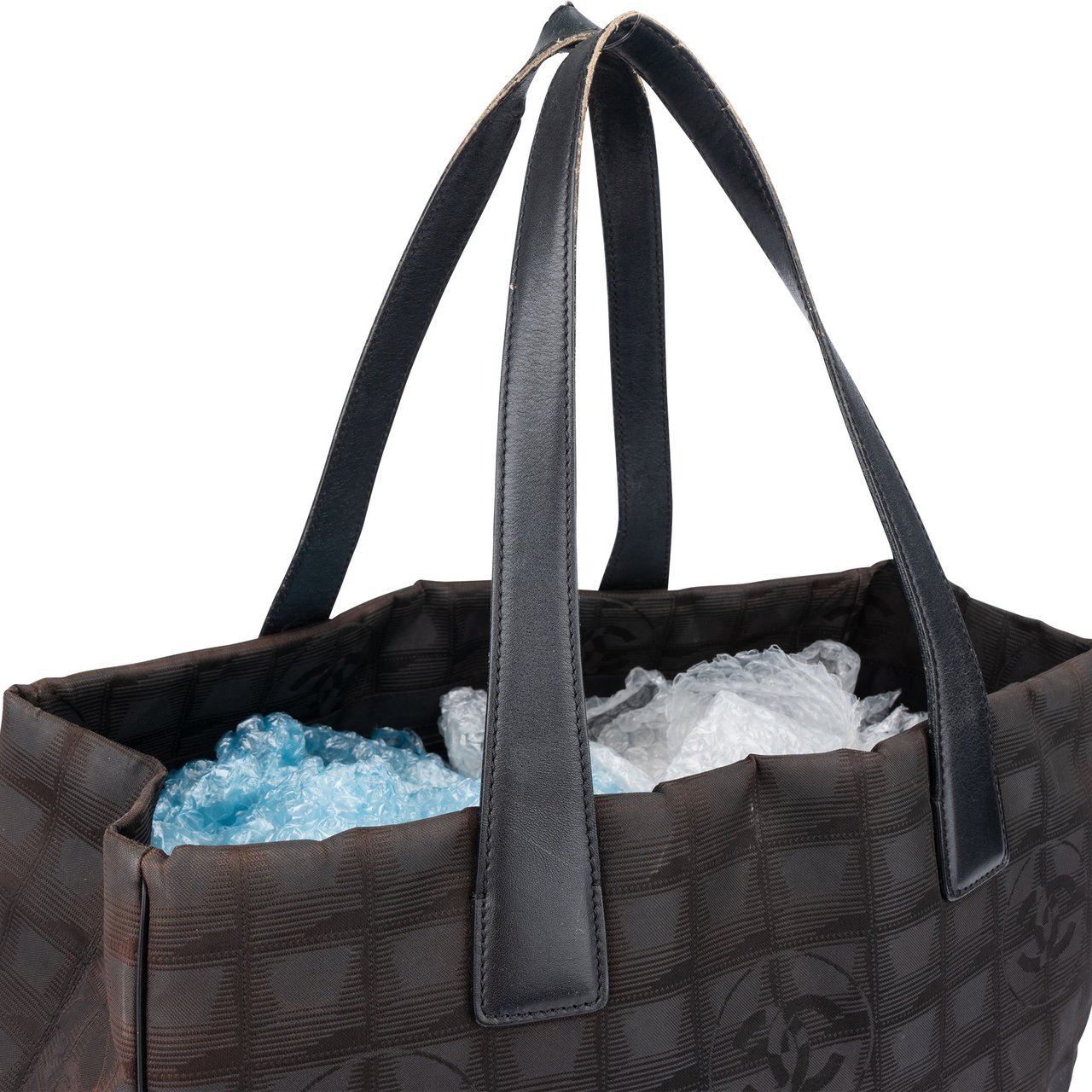 Chanel Chanel Travel Line Monogram Handbag Zwart