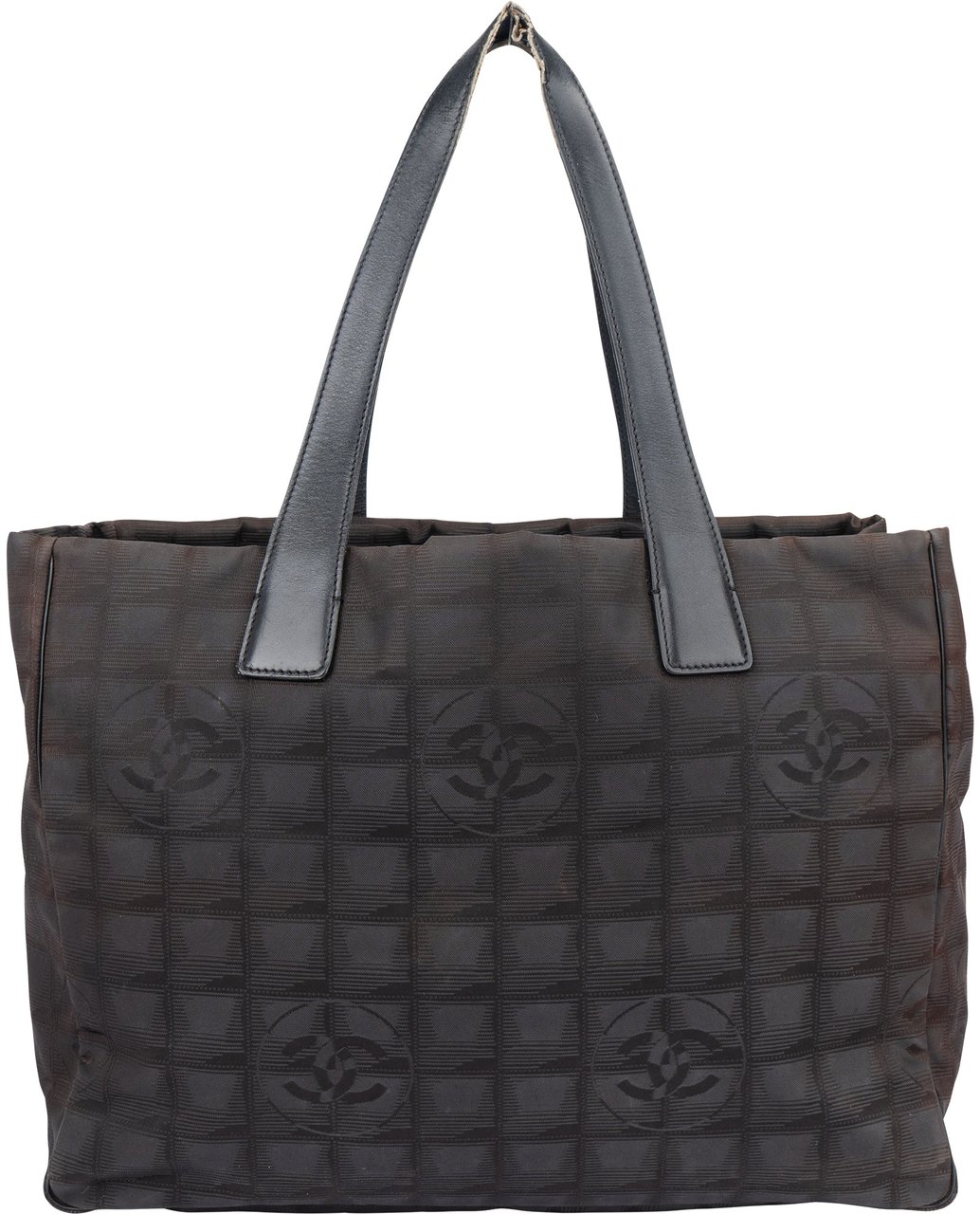 Chanel Chanel Travel Line Monogram Handbag Zwart