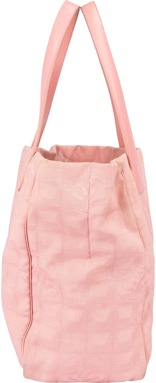 Chanel Chanel Travel Line Monogram Handbag Roze