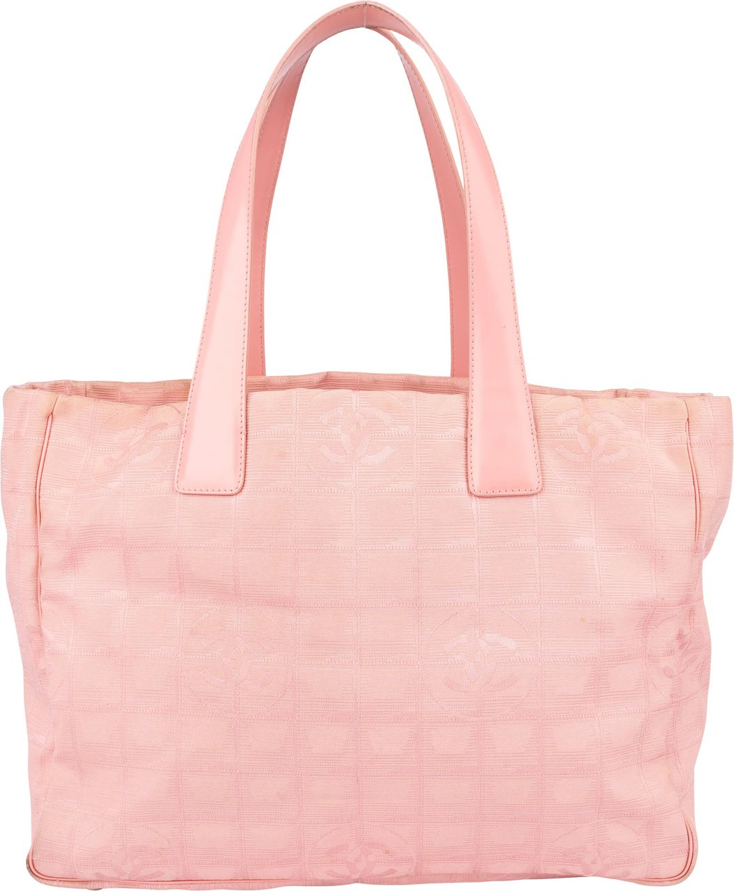 Chanel Chanel Travel Line Monogram Handbag Roze