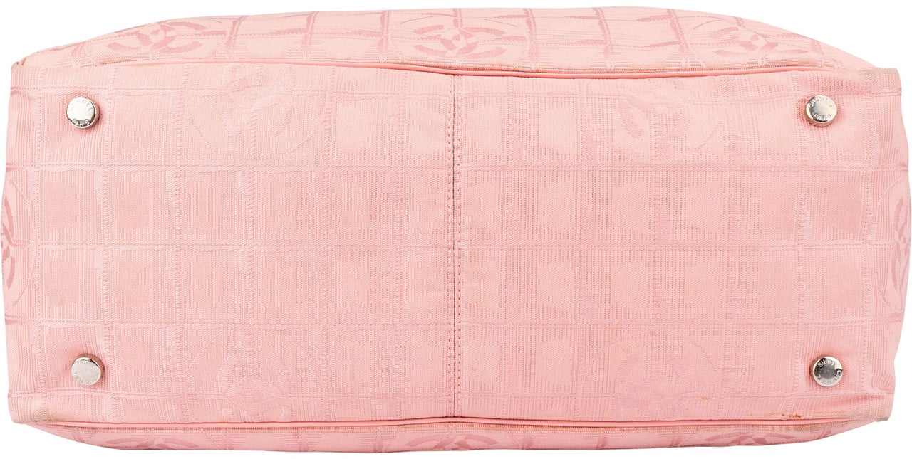 Chanel Chanel Travel Line Monogram Handbag Roze