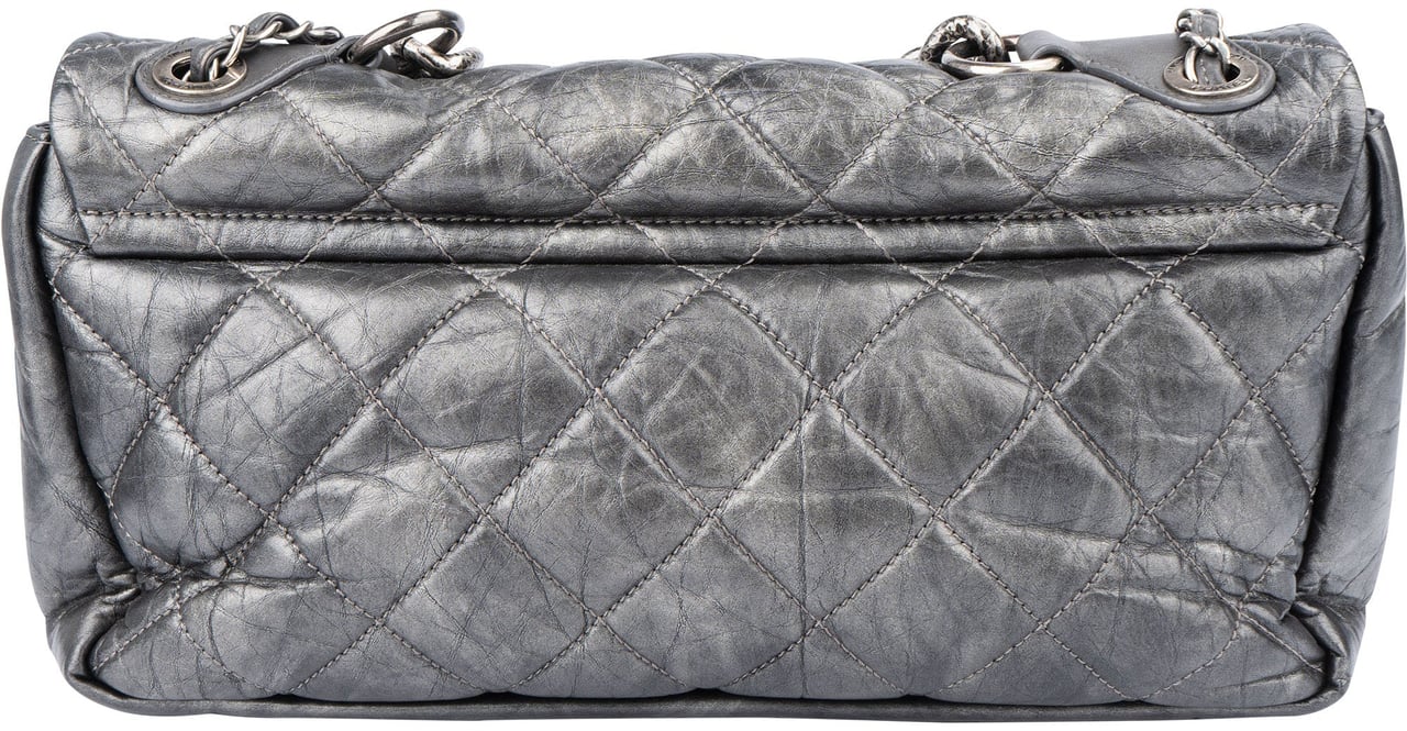 Chanel Chanel Quilted Lambskin Single Flap Shoulder Bag Divers